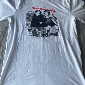 My favorite murder podcast White Graphic Tee size xl